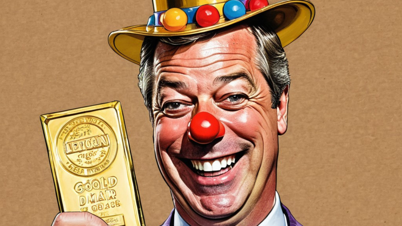 Farage is a clown