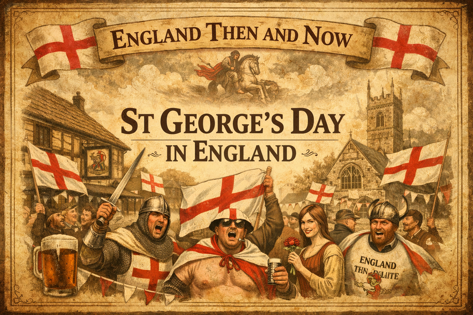 England then and now