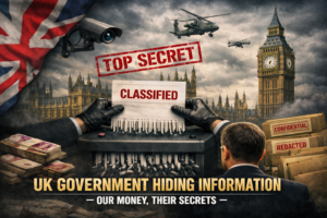 UK Government Hiding Information – Our Money, Their Secrets
